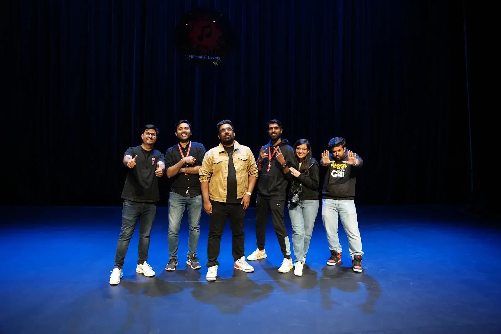 The Comedy Factory and Millennial Events teams together at a live production
