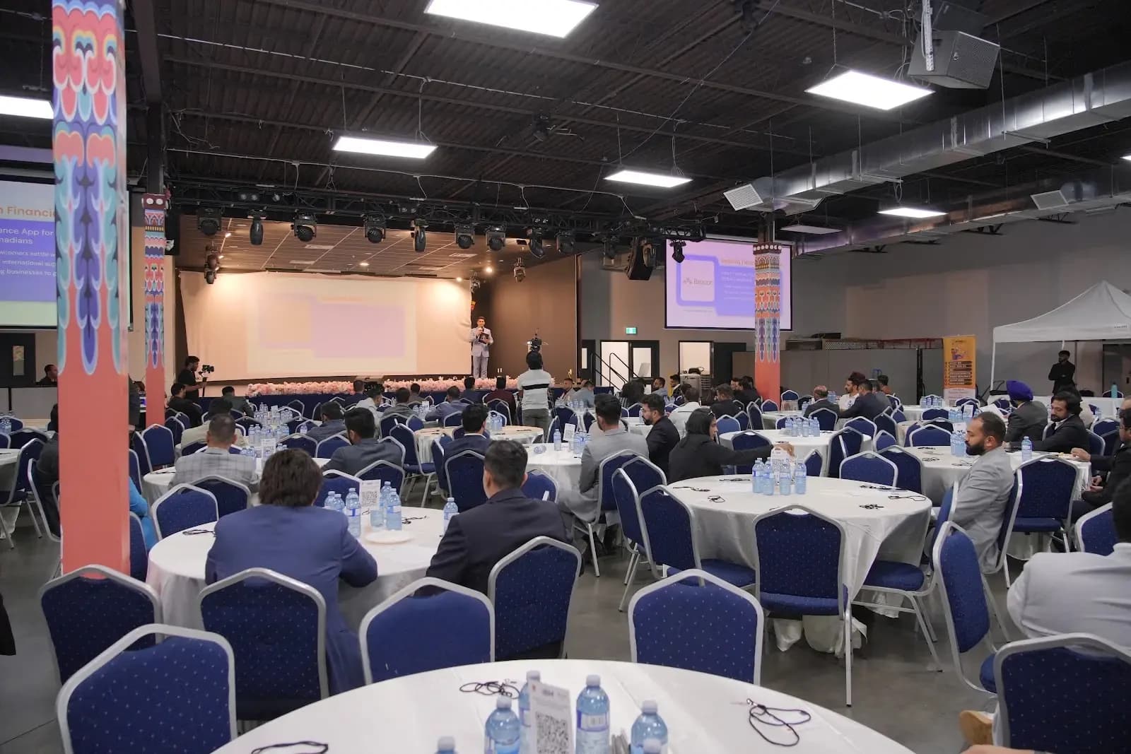 Attendees at an Indian Business Meetup gathering in October 2025